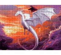 Puzzle Cielo drago - Puzzle 3000 Pezzi per Adulti - Puzzles Giochi Rilassamento - Bene Confezionamento in Scatola - Stampa ad Alta Definizione Colori Brillanti - Puzzles Legno Impegnativi s7h-101