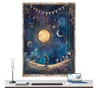 Puzzle Cielo Stellato 70 X 51 Cm 1000 Pezzi Giocattoli Divertenti e | Rompicapo Notte Stellata per Bambini Adulti Famiglia Uffici Situazioni Sociali Scuola Aula Scrivania F