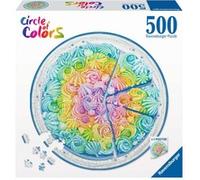 Ravensburger RVB17349 Puzzle da 500 Pezzi - Circle of Colors: Rainbow cake