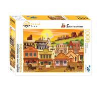 Puzzle Città del West 1000 pezzi di Brain Tree