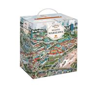 Puzzle Città di Varsavia. 1000 pezzi. Puzzle per famiglie. CzuCzu