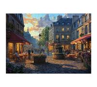 Puzzle Città, Puzzle 2000 Pezzi Arte per Adulti, Regalo Uomo e Donna -4389 | Legno, Spessore 2 mm, Giochi per Famiglie, con Scatola e Poster, Accessori Completi, Decorazioni Casa, Dimensioni: 100x71cm