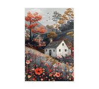 Puzzle Classici 1000 Pezzi per Adulti Casa Sull'Albero dei Fiori 75 x 50 cm Jigsaw Puzzles Puzzle Giocattolo Decompressivo Intellettuale Educativo Divertente Gioco per Famiglie Puzzles 1000 pcs