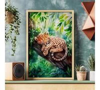 Puzzle Classici 1314 Pezzi per Adulti Albero Leopardo Animale 75 x 50 cm Jigsaw Puzzles Puzzle Giocattolo Decompressivo Intellettuale Educativo Divertente Gioco per Famiglie Puzzles 1314 pcs