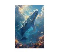 Puzzle Classici 1314 Pezzi per Adulti Animali Balena 75 x 50 cm Jigsaw Puzzles Puzzle Giocattolo Decompressivo Intellettuale Educativo Divertente Gioco per Famiglie Puzzles 1314 pcs
