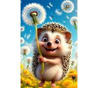 Puzzle Classici 1314 Pezzi per Adulti Animali Ricci 75 x 50 cm Jigsaw Puzzles Puzzle Giocattolo Decompressivo Intellettuale Educativo Divertente Gioco per Famiglie Puzzles 1314 pcs