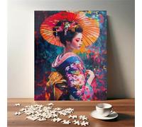 Puzzle Classici 1314 Pezzi per Adulti Bella Ragazza 75 x 50 cm Jigsaw Puzzles Puzzle Giocattolo Decompressivo Intellettuale Educativo Divertente Gioco per Famiglie Puzzles 1314 pcs