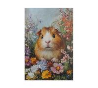 Puzzle Classici 1314 Pezzi per Adulti Fiore di Criceto Acquerello 75 x 50 cm Jigsaw Puzzles Puzzle Giocattolo Decompressivo Intellettuale Educativo Divertente Gioco per Famiglie Puzzles 1314 pcs