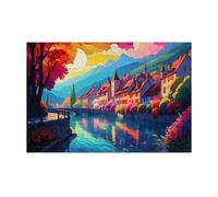 Puzzle Classici 1314 Pezzi per Adulti Scenario dei Cartoni Animati 75 x 50 cm Jigsaw Puzzles Puzzle Giocattolo Decompressivo Intellettuale Educativo Divertente Gioco per Famiglie Puzzles 1314 pcs