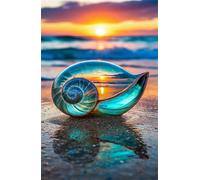 Puzzle Classici 2000 Pezzi per Adulti Spiaggia del Tramonto 100 x 70 cm Jigsaw Puzzles Puzzle Giocattolo Decompressivo Intellettuale Educativo Divertente Gioco per Famiglie Puzzles 2000 pcs