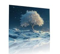 Puzzle Classici Adulti Albero Cielo Stellato Jigsaw Puzzles 500 pezzi per Bambini Dai 5 Anni Divertimento Giochi Rilassamento e Intelligence, per Gioco Familiare Sfidare Impossibili 38x52cm t-914