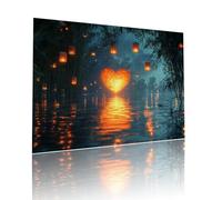 Puzzle Classici Adulti Amore Cielo Stellato Jigsaw Puzzles 1314 pezzi per Bambini Dai 5 Anni Divertimento Giochi Rilassamento e Intelligence, per Gioco Familiare Sfidare Impossibili Regalo 50x75cm t-2