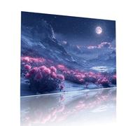 Puzzle Classici Adulti Cielo Stellato Fiore Jigsaw Puzzles 500 pezzi per Bambini Dai 5 Anni Divertimento Giochi Rilassamento e Intelligence, per Gioco Familiare Sfidare Impossibili 38x52cm t-966