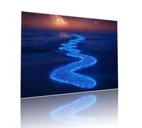 Puzzle Classici Adulti Cielo Stellato Paesaggio Jigsaw Puzzles 1000 pezzi per Bambini Dai 5 Anni Divertimento Giochi Rilassamento e Intelligence, per Gioco Familiare Sfidare Impossibili 50x75cm t-962
