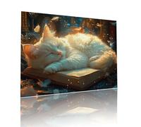 Puzzle Classici Adulti Gatto Animale Jigsaw Puzzles 500 pezzi per Bambini Dai 5 Anni Divertimento Giochi Rilassamento e Intelligence, per Gioco Familiare Sfidare Impossibili, per Regalo 38x52cm t-680