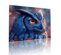 Puzzle Classici Adulti Gufo Animale Jigsaw Puzzles 500 pezzi per Bambini Dai 5 Anni Divertimento Giochi Rilassamento e Intelligence, per Gioco Familiare Sfidare Impossibili, per Regalo 38x52cm t-708