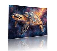 Puzzle Classici Adulti Tartarughe Marine Astratto Jigsaw Puzzles 1000 pezzi per Bambini Dai 5 Anni Divertimento Giochi Rilassamento e Intelligence, Gioco Familiare Sfidare Impossibili 50x75cm t-162
