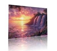 Puzzle Classici Adulti Tramonto Autunno Jigsaw Puzzles 3000 pezzi per Bambini Dai 5 Anni Divertimento Giochi Rilassamento e Intelligence, per Gioco Familiare Sfidare Impossibili Regalo 81x122cm t-596