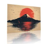 Puzzle Classici Adulti Tramonto Montagna Jigsaw Puzzles 3000 pezzi per Bambini Dai 5 Anni Divertimento Giochi Rilassamento e Intelligence, per Gioco Familiare Sfidare Impossibili Regalo 81x122cm t-598