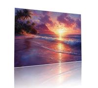 Puzzle Classici Adulti Tramonto Spiaggia Jigsaw Puzzles 2000 pezzi per Bambini Dai 5 Anni Divertimento Giochi Rilassamento e Intelligence, per Gioco Familiare Sfidare Impossibili Regalo 70x99cm t-572