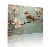Puzzle Classici Adulti Uccello Fiore Jigsaw Puzzles 5000 pezzi per Bambini Dai 5 Anni Divertimento Giochi Rilassamento e Intelligence, per Gioco Familiare Sfidare Impossibili Regalo 105x156cm t-752