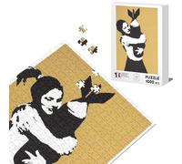 Puzzle classico 1000 pezzi Banksy Bomb Hugger Bomb Girl Street Art Graffiti