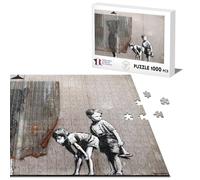 Puzzle classico 1000 pezzi Banksy Voyeur Bambino Street Art Graffiti