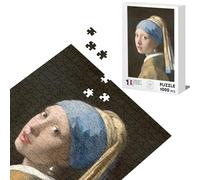 Puzzle Classico 1000 pezzi Johannes Vermeer La Ragazza con la Perla Pittura