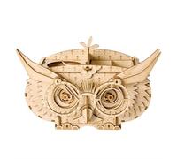 Puzzle classico 3D con scatola portaoggetti per gufo in legno - LatestBuy