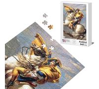 Puzzle Classico 540 pezzi Pittura Bonaparte Franchissant Il Grande San Bernardo Napoleon Francia