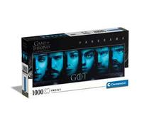 Clementoni Puzzle panoramico Game of Thrones Faces 39590 – 1000 pezzi