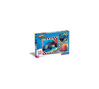Clementoni - Hot Wheels Supercolor Wheels-3 x 48 (bevat 3 48 stuks) kinderen 5 j