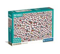 Puzzle Clementoni 37119 Compact Impossible Hello Kitty 1000 pezzi multicolore