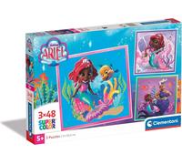 Puzzle Clementoni Ariel 3×48 pezzi