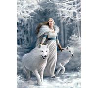 Clementoni- Anne Stokes-Guardiani Invernali Puzzle, Multicolore, Taglia unica, 39957