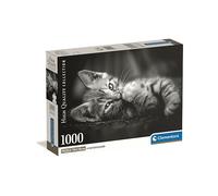 PUZZLE CLEMENTONI High Quality Collection 39950 - 1000 Pezzi, Gatto, Età 18+ anni