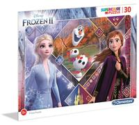 Puzzle Clementoni Il regno di ghiaccio 2: sorelle con Olaf 30 pezzi