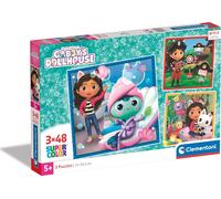 Puzzle Clementoni Casa Magica di Gabby 3x48 Pezzi