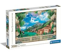 Puzzle CLEMENTONI Lush terrace on lake
