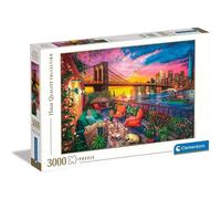 Clementoni Manhattan balcony sunset Puzzle 3000 pz Città