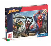 Clementoni 25778 Marvel Spider Man Jigsaw 104 Pieces-Supercolor Children 6-8 Yea