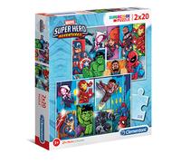 Puzzle Clementoni Marvel Supereroi 2x20 pezzi