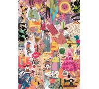 Clementoni - Puzzle 1000 Pezzi per Adulti e Ragazzi, Special Series, Tema Massimalismo Fashion & Design, Compact Box con Poster Incluso, Idea Regalo Uomo e Donna, Made in Italy, 70x50 cm, 37071