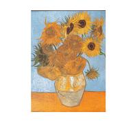 PUZZLE CLEMENTONI Museum Collection Girasoli Van Gogh - 1000 Pezzi in Cartone per 14+ - Tema: Arte