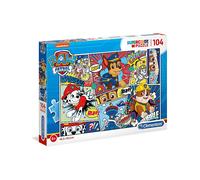 PUZZLE CLEMENTONI Paw Patrol - 104 pezzi, cartone, 6-8 anni
