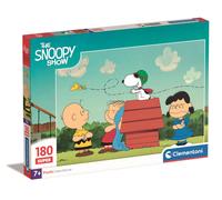 Clementoni 29065 Peanuts Supercolor Puzzle-Peanuts-180 Pieces, Jigsaw Kids Age 7