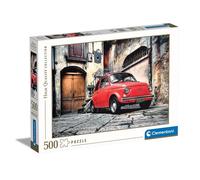 Puzzle - Clementoni: Puzzle 500 Pz - High Quality Collection - Fiat 500