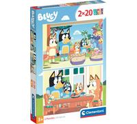 Puzzle - Clementoni Puzzle Bambini Bluey2x20 Pz Made In Italy
