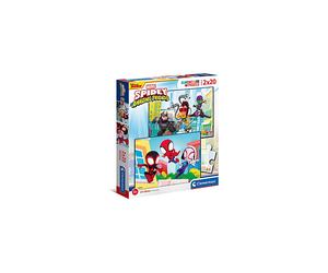 PUZZLE CLEMENTONI Spidey & His Amazing Friends - 40 Pezzi, Fumetti Marvel, Età 3-5 anni