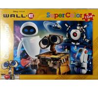 PUZZLE CLEMENTONI WALL E SUPER COLOR MAXI DISNEY PIXAR 104 PEZZI